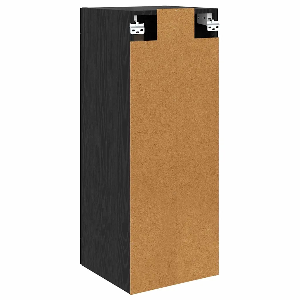 Pensile Rovere Nero 34,5 x 34 x 90 cm Legno multistrato 882441
