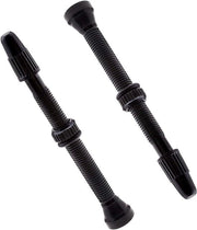 Kit di protezione tubeless per pneumatici Presta 60mm in alluminio nero con O-ring per mountain bike