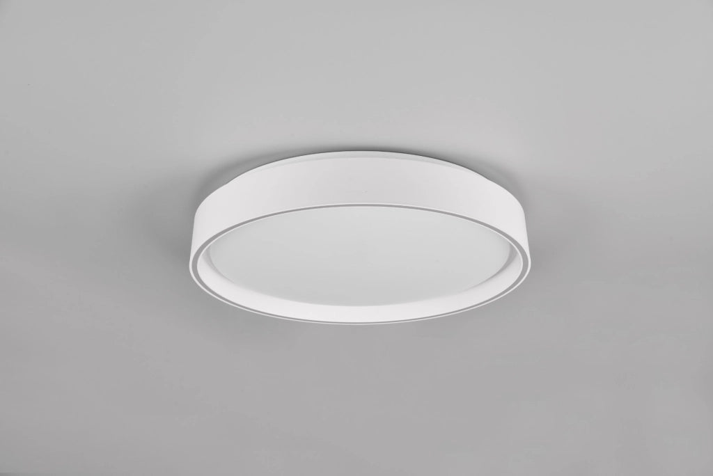 Plafoniera LED 40 cm 24W telecomando dimmerabile bianca