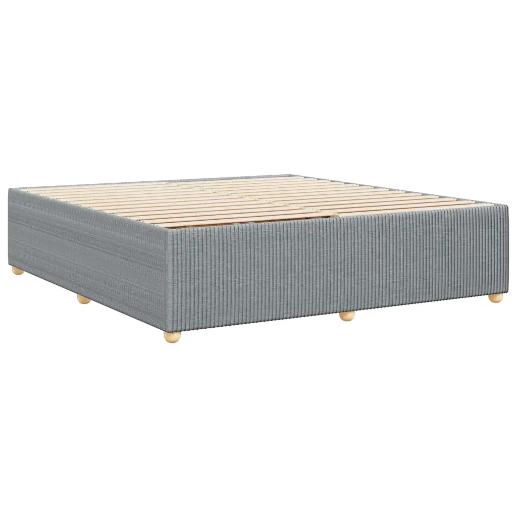 Giroletto senza Materasso Grigio Chiaro 180x200 cm Tessuto 3284956