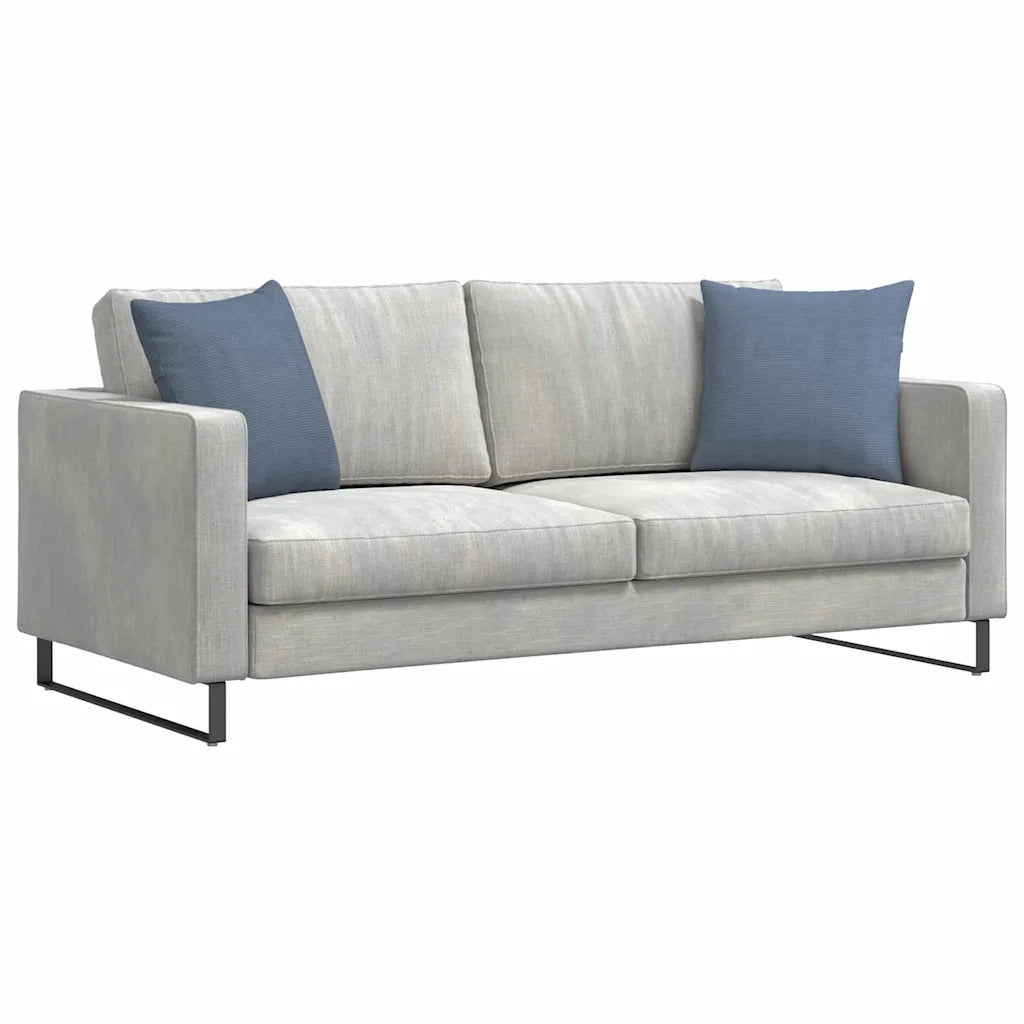 Cuscini da Divano 2 pz | Cuscini per sedie Blu 45 x 45 cm Tessuto in Cords