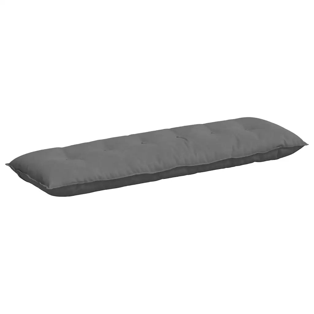 Cuscino per Schiena Grigio scuro 160 x 50 cm