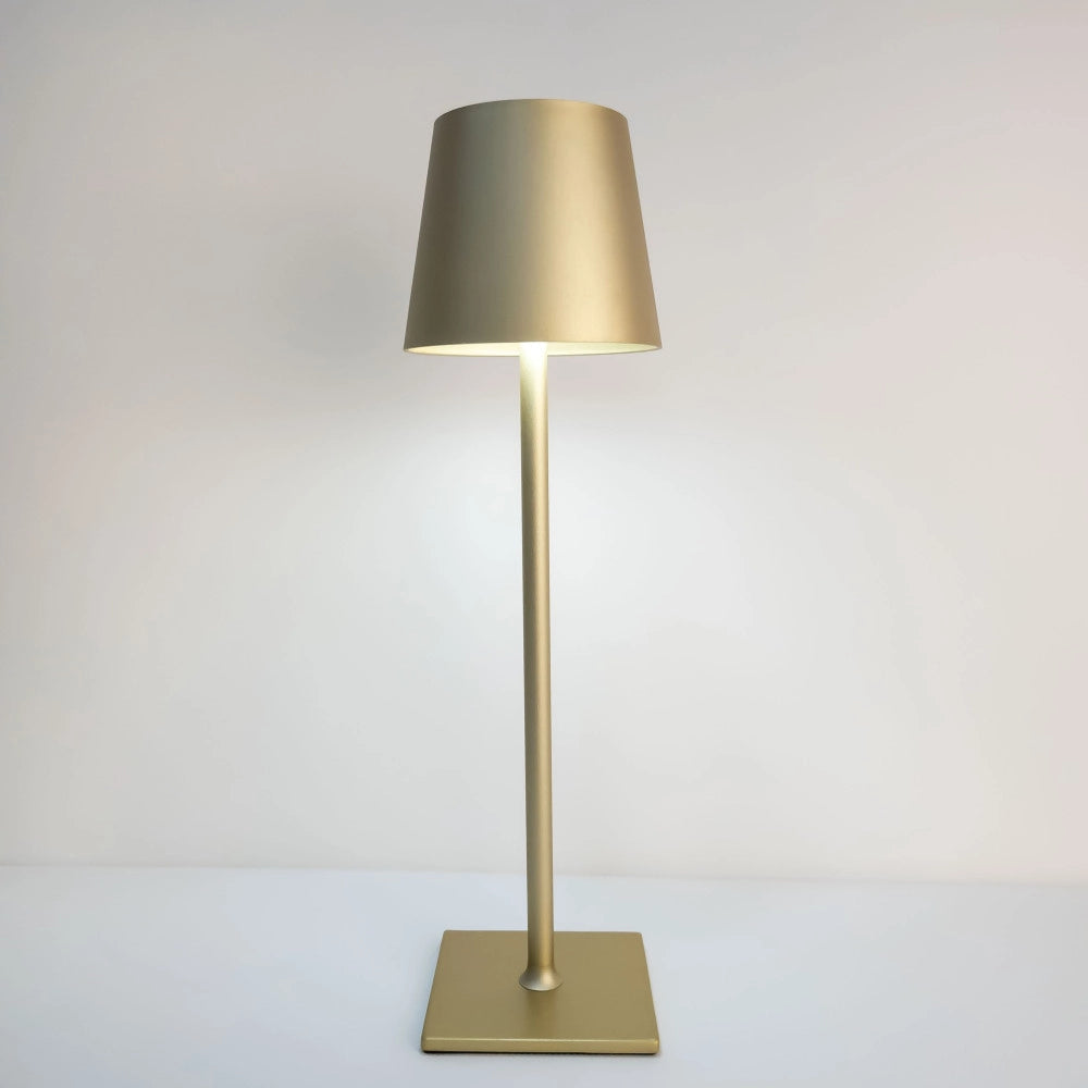 Lampada Tavolo Led Senza Fili Ricaricabile Usb Per Interno Esterno Luce Calda         