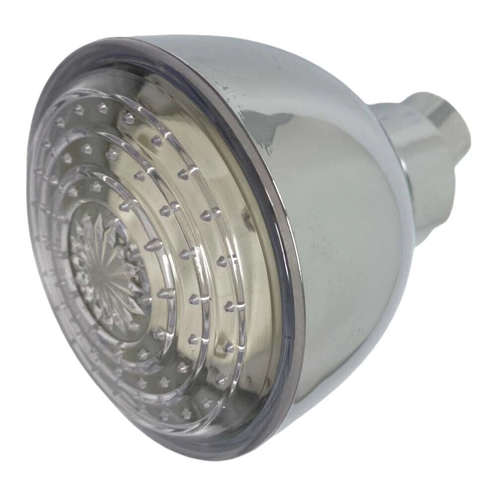 Trade Shop - Soffione Doccia Led Rotondo ø8cm Cromoterapia Doccia Emozionale Multicolor 79900 -
