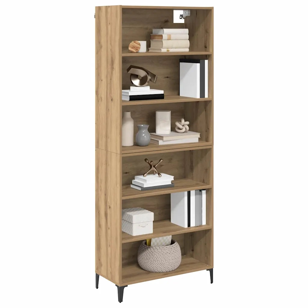 Credenza | Madia | Buffet da pranzo | Armadio da pranzo Rovere artigianale 69,5 x 34 x 180 cm
