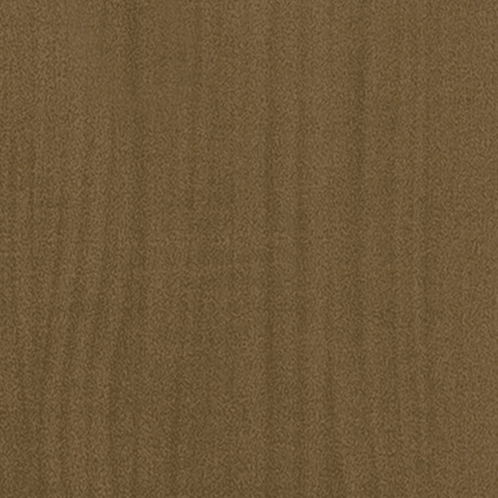 Fioriera rialzata per piante fiori giardino terrazze set da 2 50 x 50 x 70 cm legno di pino massiccio marrone 02_0038996