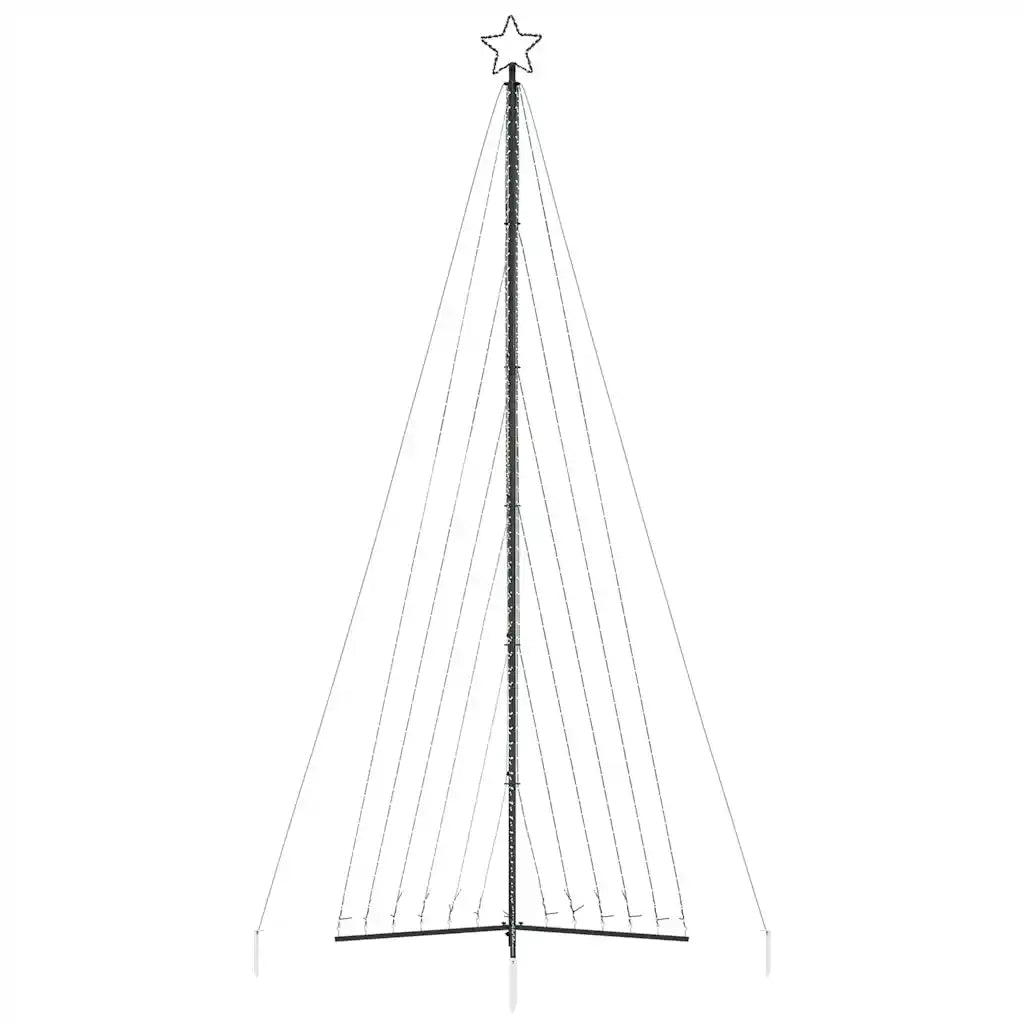 vidaXL Albero di Natale a LED 789 LED Bianco Freddo 476 cm
