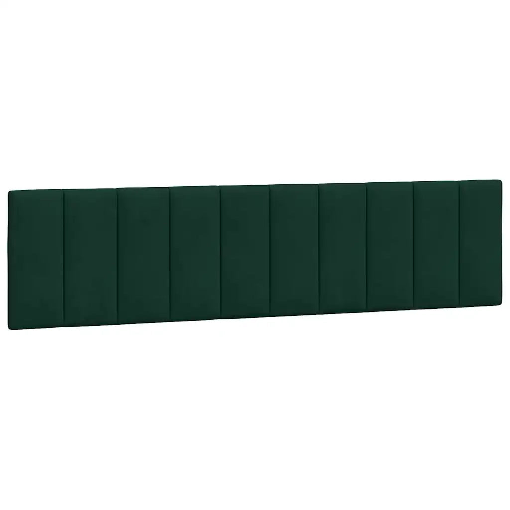 Cuscino Testiera Hanko Verde Scuro 200 cm in Velluto 374692
