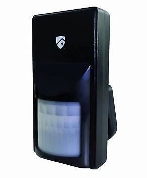 Bravo 92902940 Sensore di Movimento Esterno Wireless per Allarme Scudo Angolo 110° Portata 15m