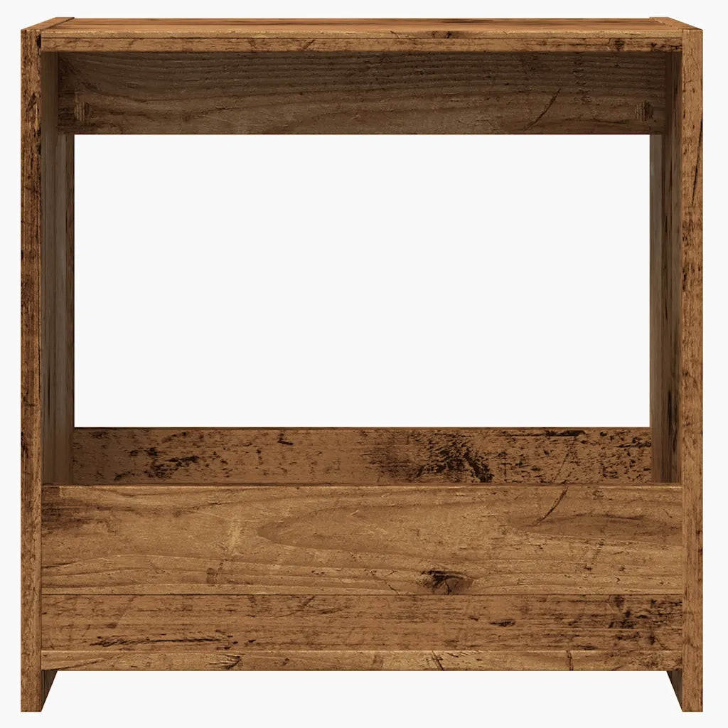 Tavolino Legno Vecchio 50x26x50 cm in Legno Multistrato 856538