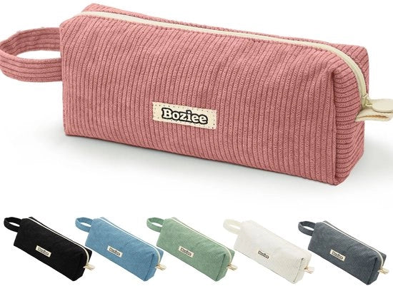 Etui a Cordura per Ragazze e Adolescenti, Etui, Etui per Scuola, Etui per Scuola | Ufficio (Rosso)
