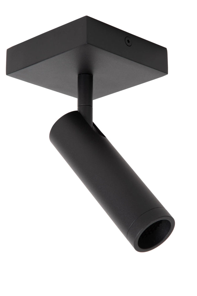 Faretto da soffitto GRADO 1xMR11 nero quadrato Lucide