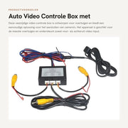 Box di Controllo Video per Autocamera - Ingresso Video Anteriore/Retrovisore - Interruttore Universale per Veicoli - Risoluzione 720P - Tensione di Funzionamento 9-16V - Adatto per la maggior parte dei veicoli - Camera