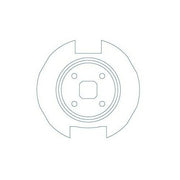 ADATTATORE DEPRAT 62 VDS 43380/065 AUTOMAZIONE AUTOMATISMI ORIGINALE GARANZIA