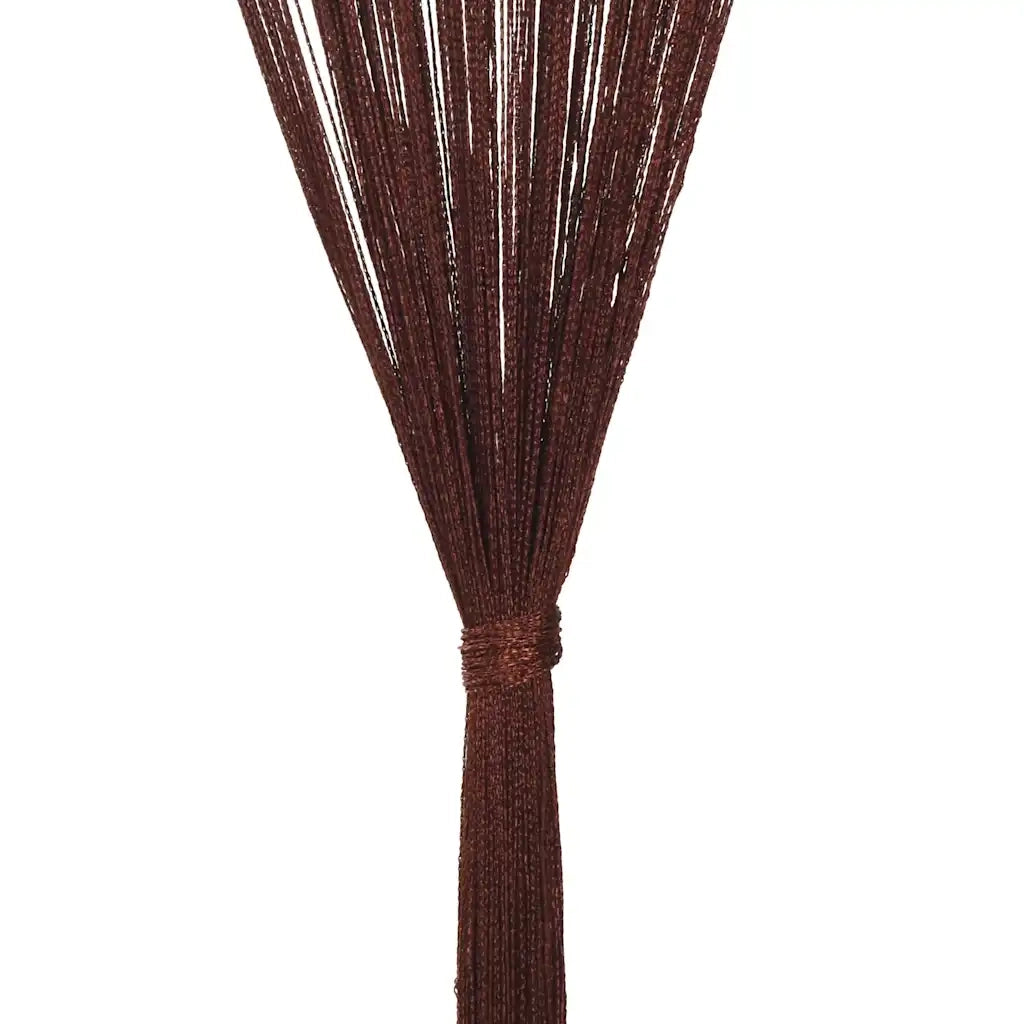 2 pz Tende a Fili 100x250 cm Marroni