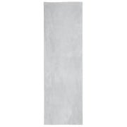 Tappeto del soggiorno | Tappeto a Pelo Corto HUARTE Morbido e Lavabile Grigio 80x250 cm