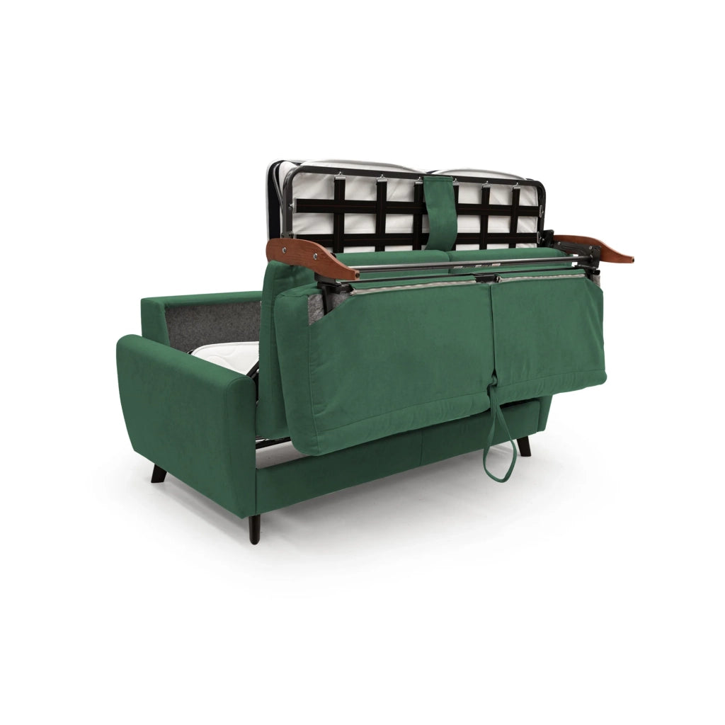 Callisto Divano letto matrimoniale 208 cm verde