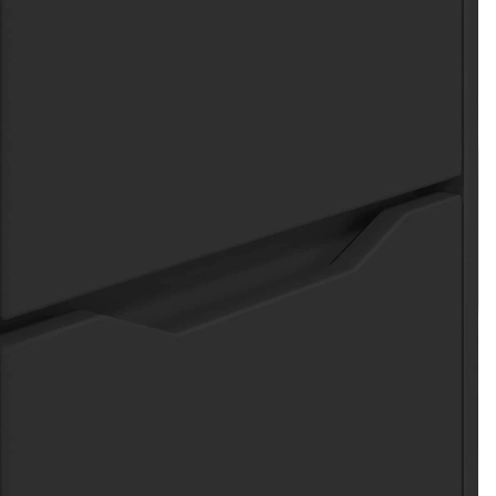 Armadio Nero 60 x 48 x 57 cm Legno multistrato