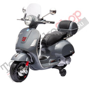 Moto Elettrica GTS Super 12V con Bauletto e Parabrezza-Grigio