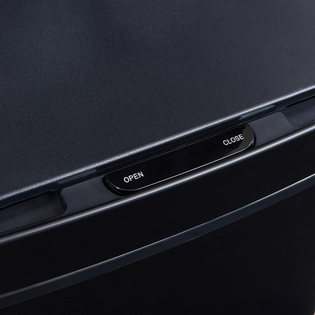 Pattumiera Automatica Venna con Sensore a 3 Scomparti Capacità 62 L - Nero [en.casa]
