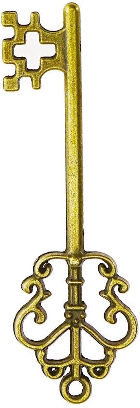 Cassa chiavi decorativa 40 unità - Chiavi decoranti antiche - Hanger per chiavi - Decorazione - Ciondoli per gioielli - Creazione di accessori - Portachiavi