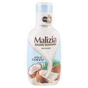 SET 12 PZ MALIZIA BAGNO SCHIUMA 1LT LATTE DI COCCO