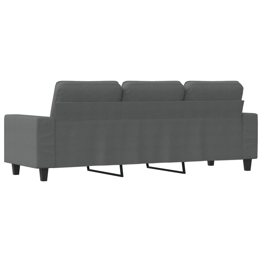 Divano a 3 Posti-Sofa 3 Posti Grigio Chiaro 180 cm in Tessuto 302175