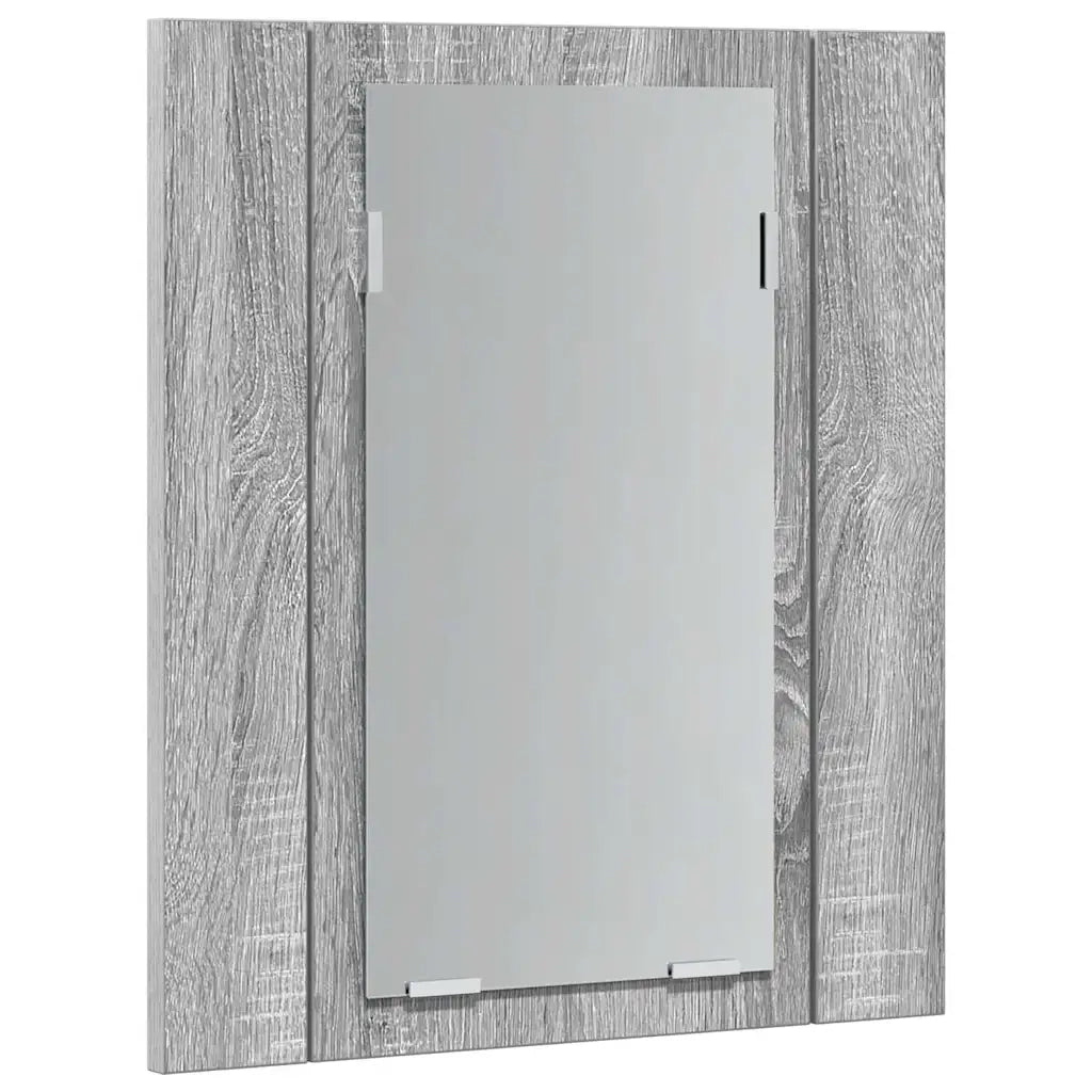 Mobile da Bagno | Armadio da bagno Grigio Sonoma 40x12x45cm in Legno Multistrato