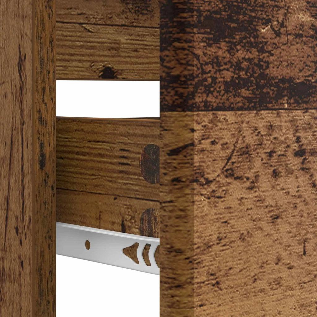 Armadio per Lavabo da Bagno BREDA Legno antico 82 x 41 x 59 cm 897463