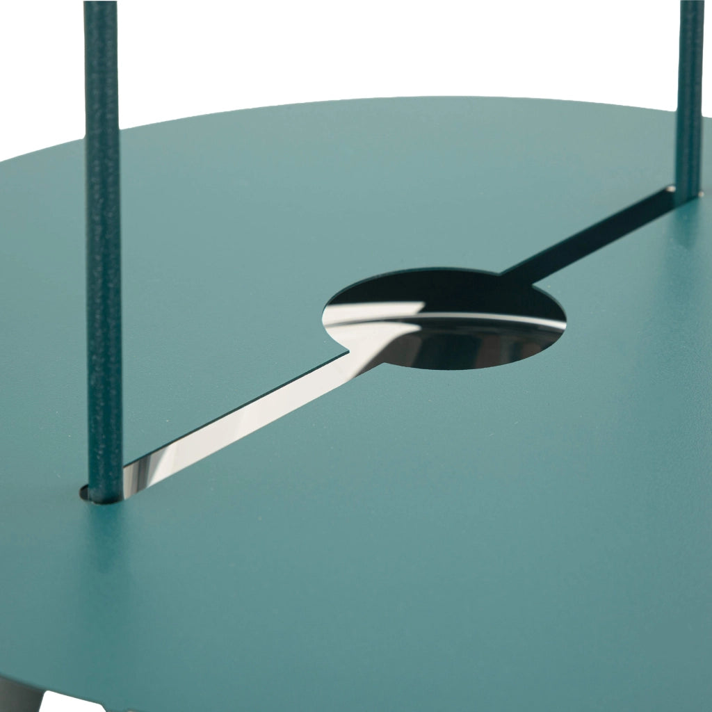Garama, Lanterna Finitura Effetto Satinato, Verde Ottanio