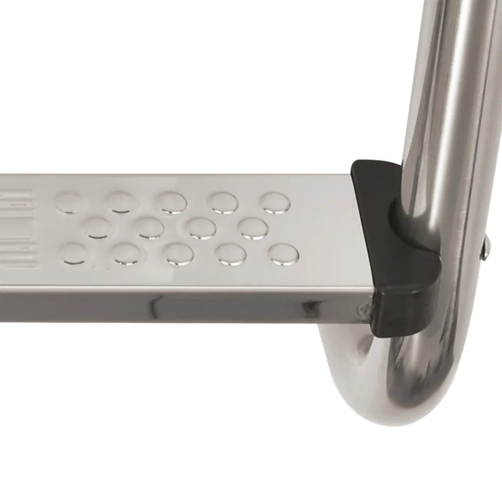 Scaletta per Piscina 3 Gradini in Acciaio Inox 304 120 cm 91733