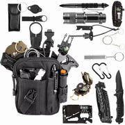 Topex 63-153 kit di sopravvivenz nza 14 in 1 + sacchetto
