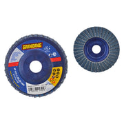 10pz disco lamellare per acciaio inox ã¸ 115 gr. 80 cod:ferx.501248nlm
