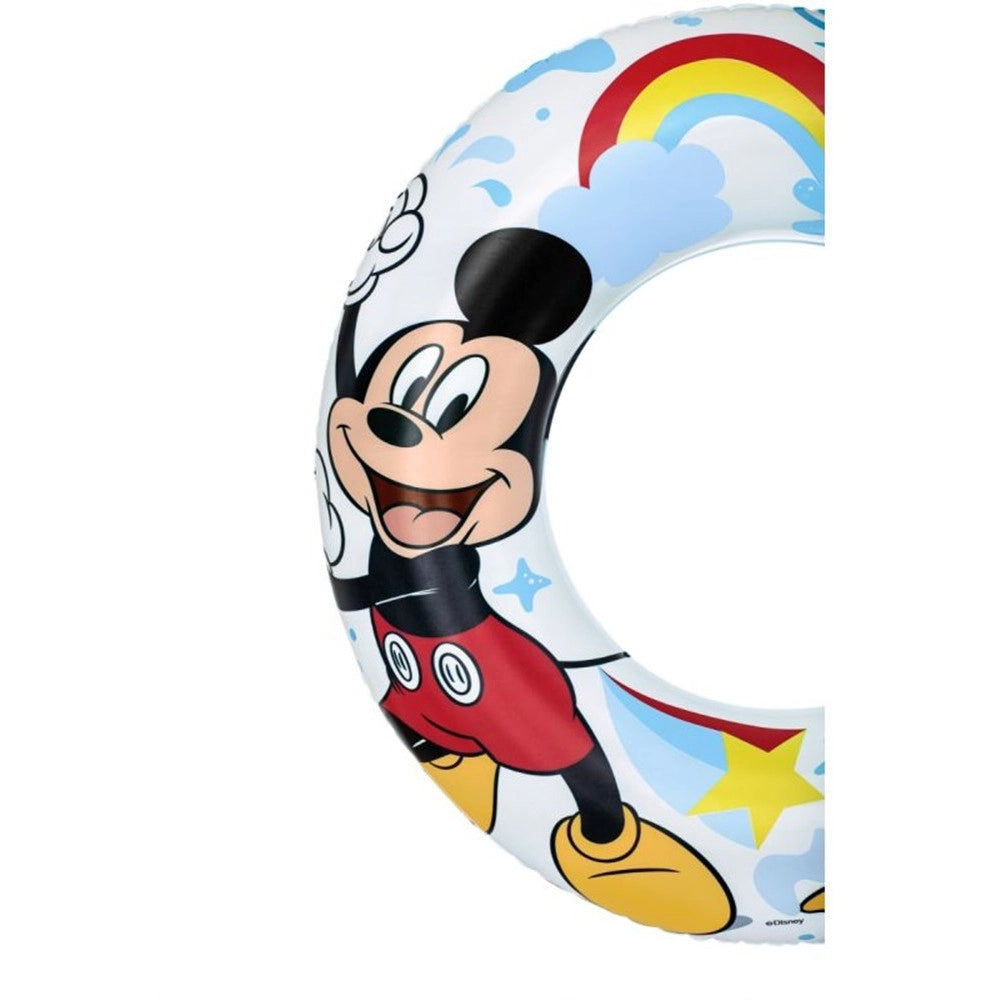 Trade Shop - Salvagente Topolino Mickey Mouse Paperino 56 Cm Per Mare Piscina Bambini 91004 -