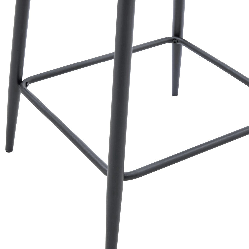 Set 2 Sgabelli da Bar Trasparenti ¨C MINIMAL ¨C Struttura in Metallo, Design Moderno
