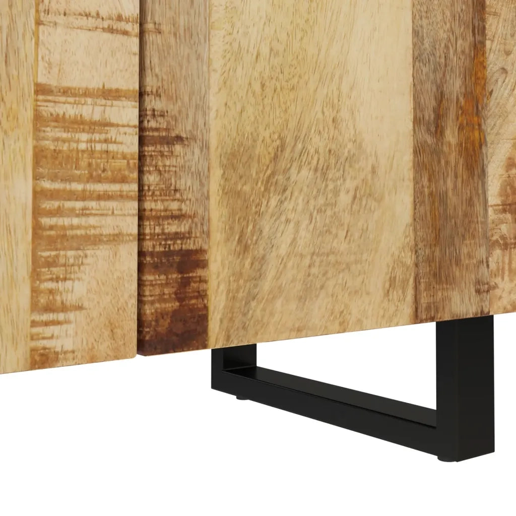 Credenze 3 pz in Legno di Mango Grezzo 3143638