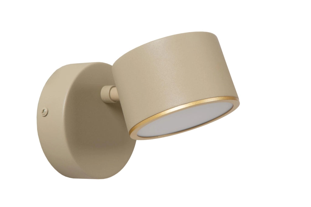 Applique da parete LED orientabile taupe GIAN Lucide