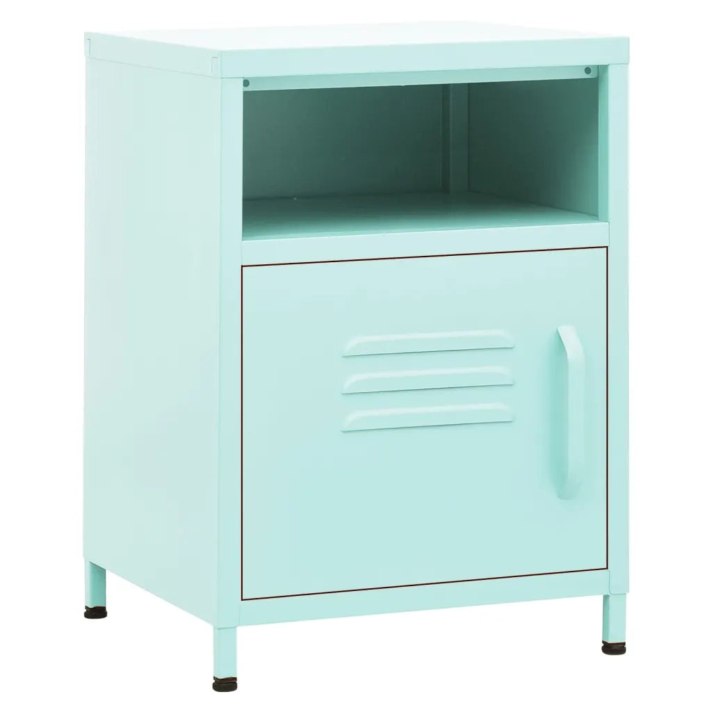 Comodini 2 pz Menta 35x35x51 cm in Acciaio 3095219