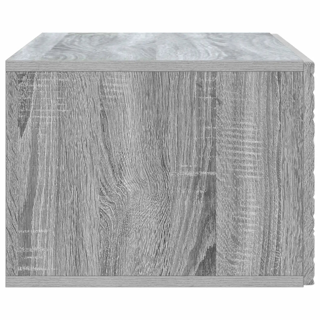 Mobile Porta TV da Muro 98 x 31 cm Sonoma grigio 898901