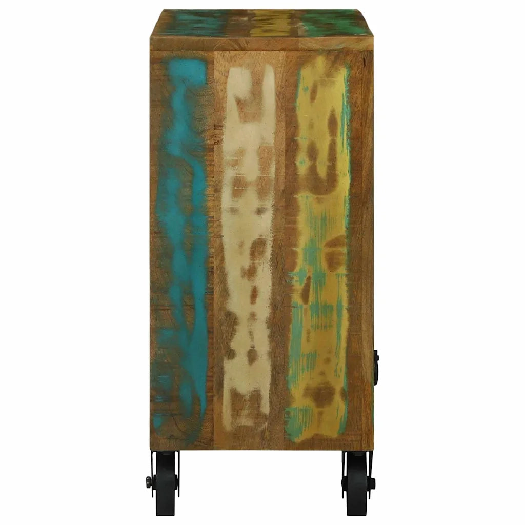Credenza Marrone 80 x 30 x 65 cm Legno massello di recupero 358878
