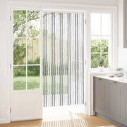 Tenda per insetti in chenille Grigio e Bianco 90 x 200 cm 42034455
