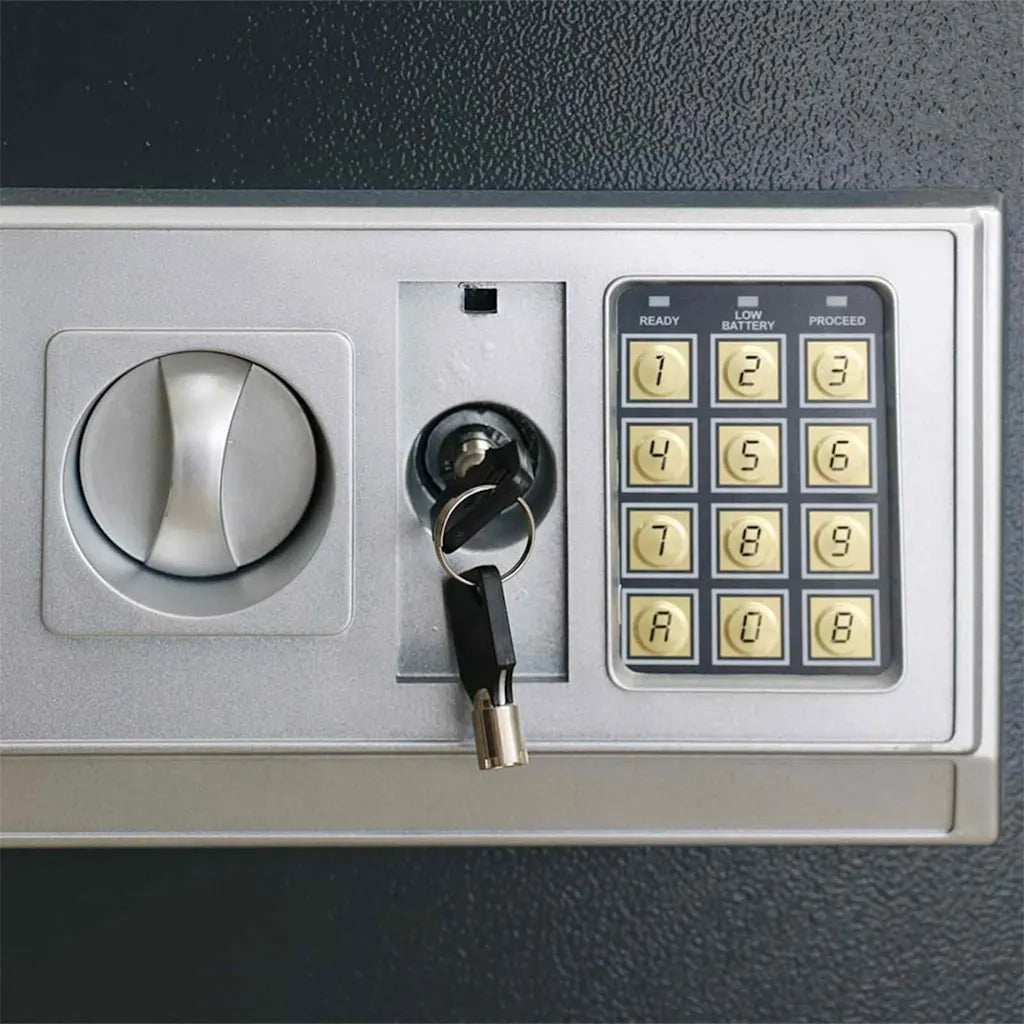 Cassetta di sicurezza digitale Grigio scuro 35 x 31 x 50 cm CFW4451220