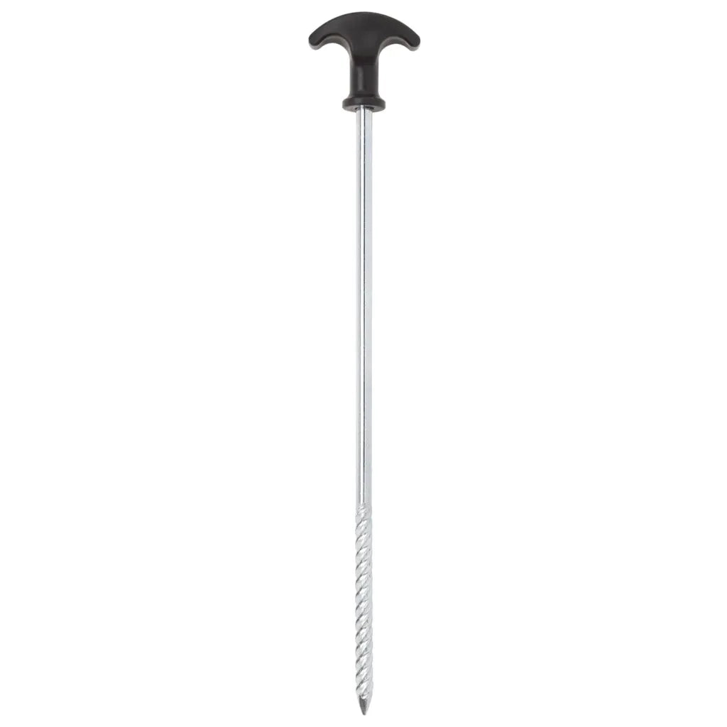 vidaXL Picchetti per Tenda 24 pz 30 cm Ø7 mm in Acciaio Zincato