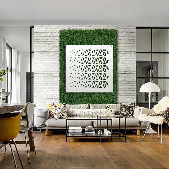 COFFEE - Pannello in PVC traforato - Parasole Colore: bianco, Misura: 73x73 cm