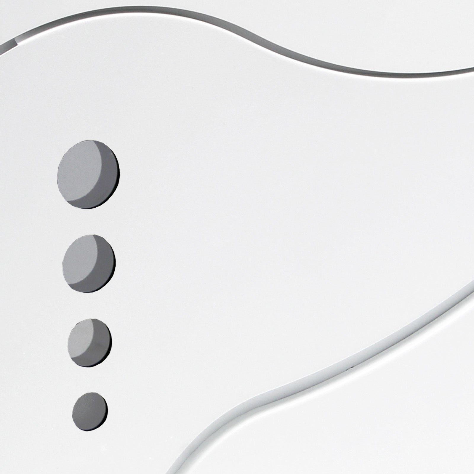 Cassetta postale con vano portagiornale V31 bianco 370 x 105 x 370 mm