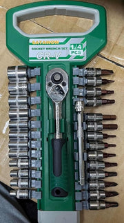 Set di chiavi a bussola 28 pezzi 4-14 mm - Kit di chiavi a bussola utile per lavori di fai da te.