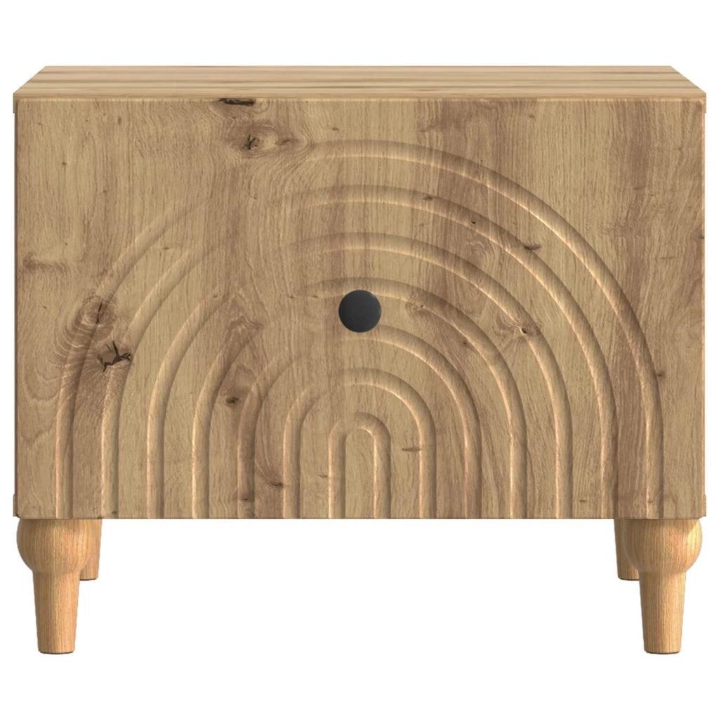 Tavolino da salotto Rovere Artigianale 49 x 50 x 40 cm