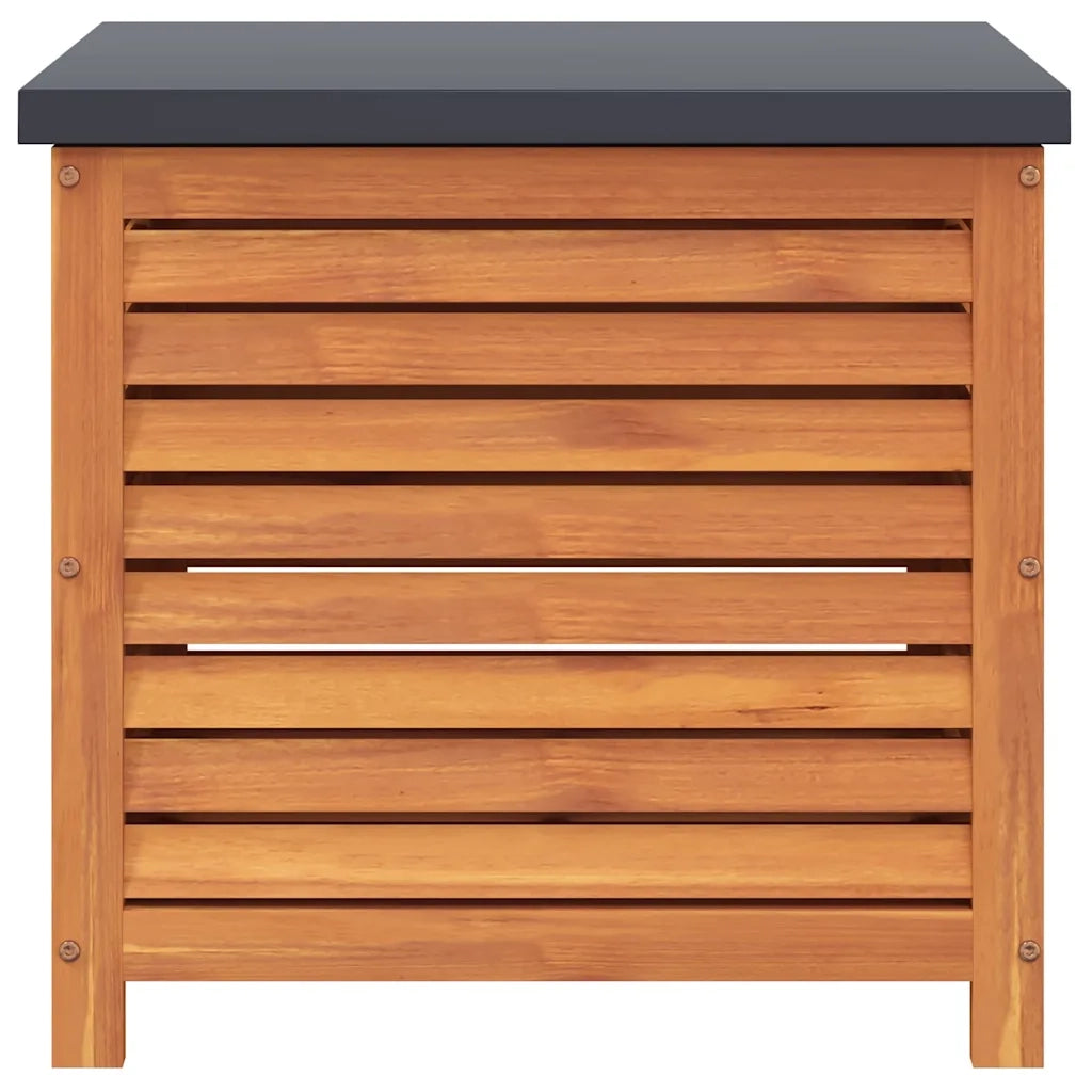 Contenitore da Giardino 60x50x55 cm Legno Massello di Eucalipto 367838