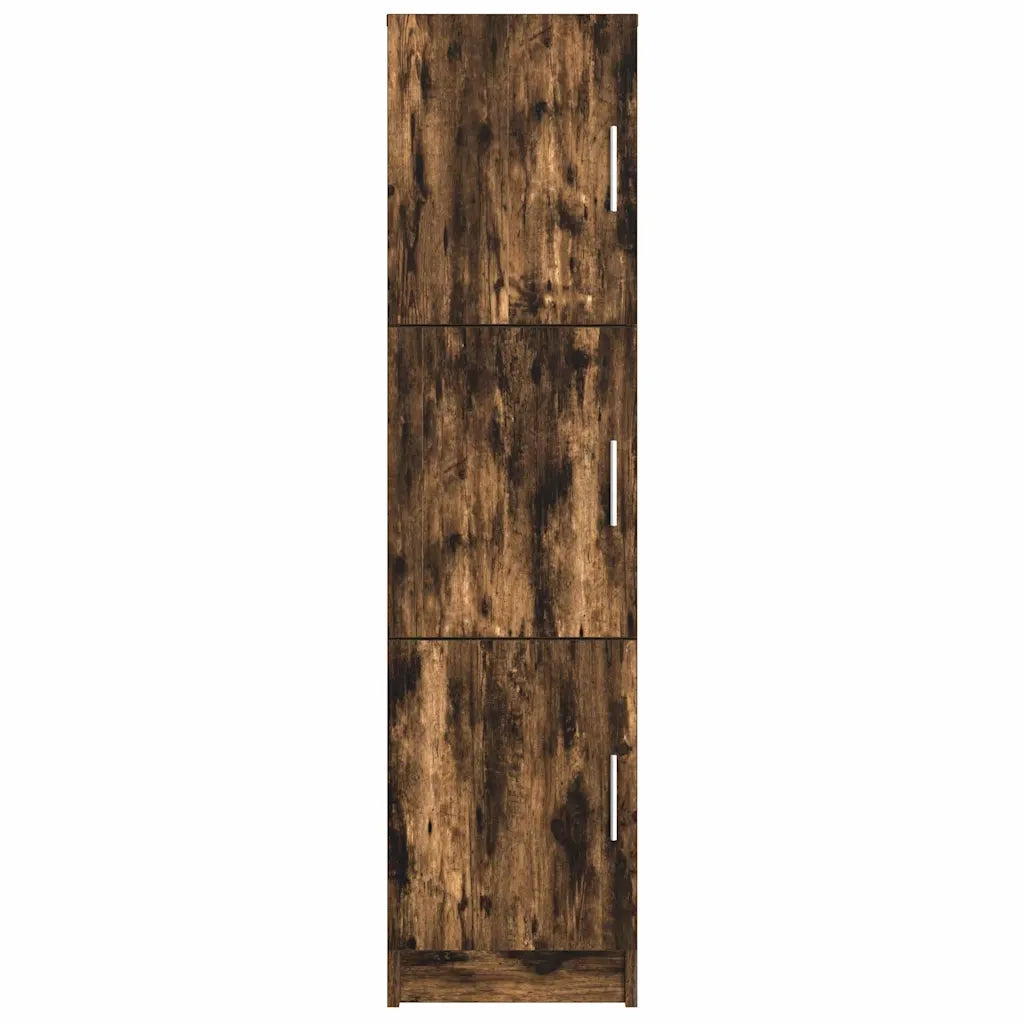 Credenza-Buffet-Armadio da cucina Rovere fum¨¦ 31.5 x 32 x 122.5 cm