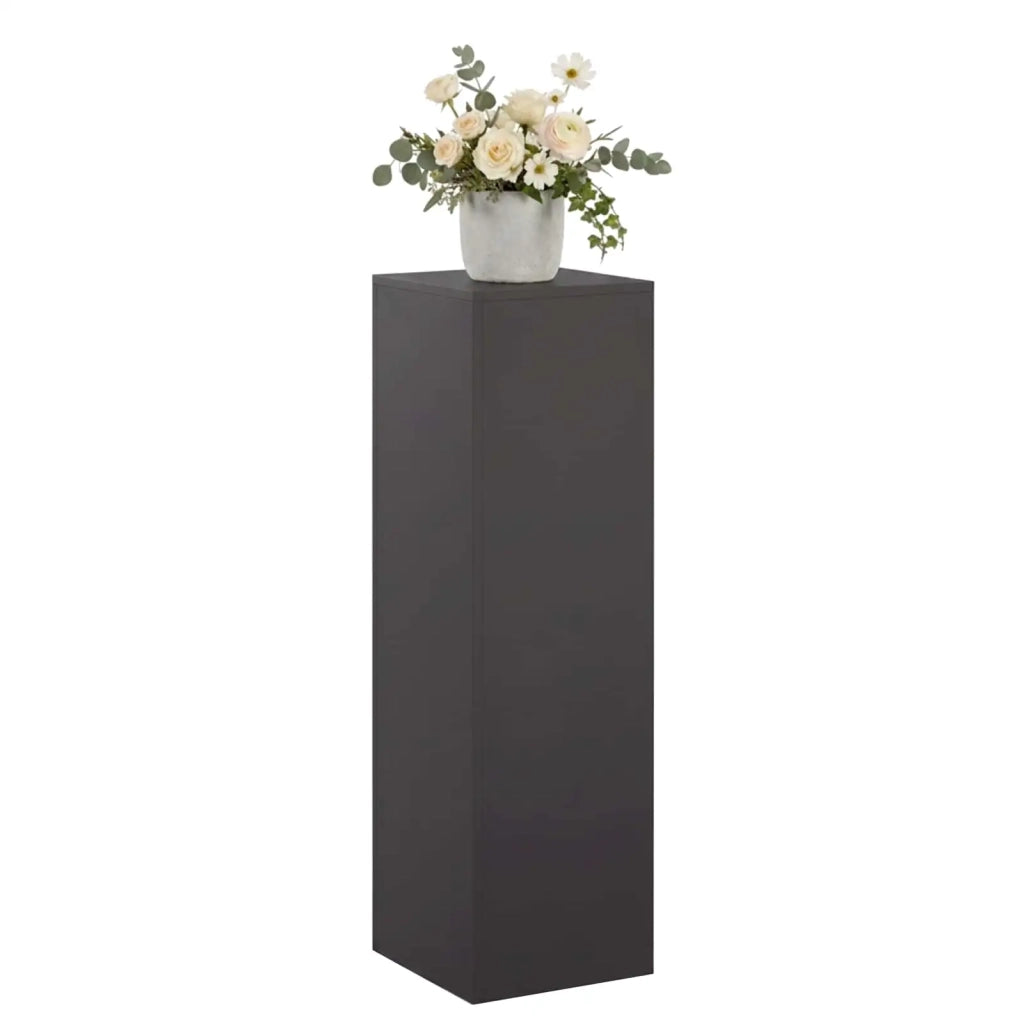Supporto per piante Nero 30 x 30 x 100 cm Acciaio 8012502